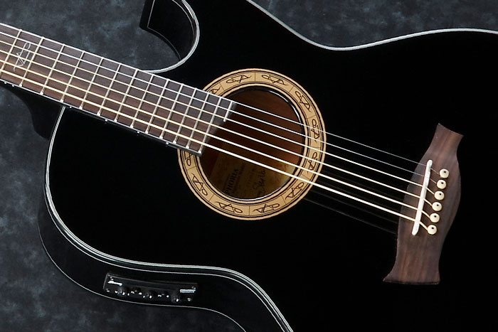 Cultured Maple fretboard & bridge